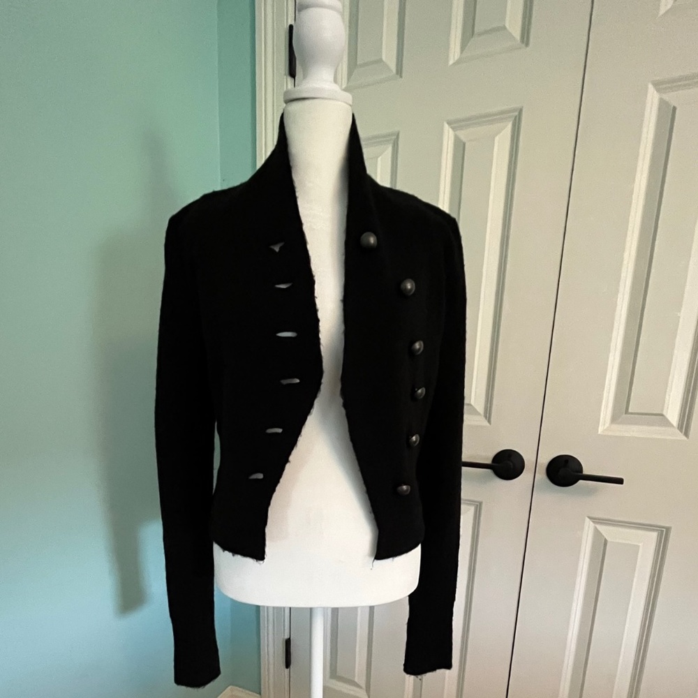 Vintage Military-Inspired Sweater